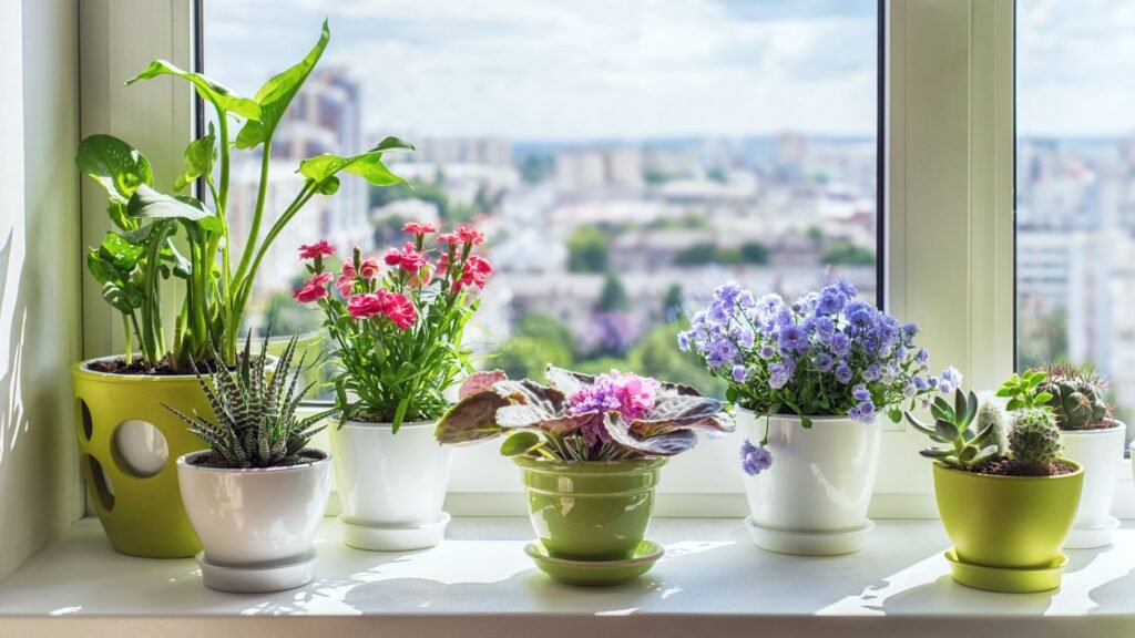 Kitchen Window Plants